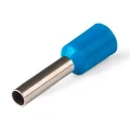 Изображение товара Наконечник втулочный КВТ НШВИ 2.5-12 штыревой изолированный, сечение 2.5 мм2, длина контакта 12 мм, материал - медь, цвет - синий