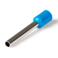 Изображение товара Наконечник втулочный КВТ НШВИ 2.5-18 штыревой изолированный, сечение 2.5 мм2, длина контакта 18 мм, материал - медь, цвет - синий