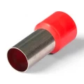 Изображение товара Наконечник втулочный КВТ НШВИ 95-25 штыревой изолированный, сечение 95 мм2, длина контакта 25 мм, материал - медь, цвет - красный