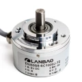Изображение товара Энкодер инкрементальный LANBAO ENI50S8-6E4096H-T2, материал корпуса - алюминиевый сплав, сплошной вал - 8мм, разрешение - 4096имп/об, выход - HTL, кабель - 2м, напряжение - 8-30В, IP50