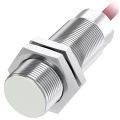 Изображение товара Датчик индуктивный LANBAO LR18XBF05DPCW резьбовой, монтаж - заподлицо, расстояние срабатывания - 5мм, тип выходного сигнала - PNP NC, соединение - кабель 2м, материал корпуса - латунь никелированная, IP67