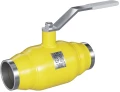 Изображение товара Кран шаровой LD КШЦП Gas 025.040.П/П.02 Ду25 Ру40 ГАЗ цельносварной полнопроходной, двухходовой, углеродистая сталь 20, уплотнение - PTFE, под приварку, ручка-рычаг