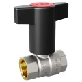 Изображение товара Кран шаровой LD Pride 47.20.В-В.ТР 3/4″ Ду20 Ру40 стандартнопроходной, двухходовой, латунь ЛС59-1, уплотнение - PTFE, внутренняя резьба, управление - Т-образная рукоятка