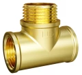 Изображение товара Тройник LD Pride LD.65.521 3/4″ Ду20 латунь ВР-НР-ВР