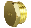 Изображение товара Пробки LD Pride 1/2″ Дн15 Ру40 латунные с наружной резьбой