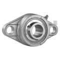Изображение товара Узел подшипниковый фланцевый овал из нержавеющей стали AISI 316 25 мм