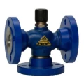 Изображение товара Клапан регулирующий трехходовой LDM RV111R 331-F Ду40 Ру16, фланцевый, корпус – серый чугун EN-JL 1030, Tmax до 150°С, Kvs=25.0 м3/ч