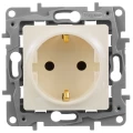 Изображение товара Розетка Legrand Etika 1-местная скрытая монтаж 16А IP20 слоновая кость