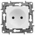 Изображение товара Розетка скрытого монтажа Legrand Etika 16А IP20 белая фиксированная