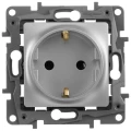 Изображение товара Розетка Legrand Etika 1-местная скрытой установки с заземлением