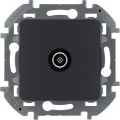 Изображение товара Розетка TV скрытая установка Legrand Inspiria IP21 антрацит 1 пост
