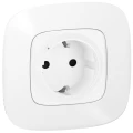 Изображение товара Розетка Legrand Valena Allure with Netatmo умная 1-местная для скрытой установки 16А IP41 с заземлением, со шторками, белая 752594