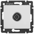 Изображение товара Розетка Legrand Valena TV 1-местная для скрытой установки IP20 4-862 МГц 10 дБ, оконечная, механизм, белая