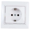 Изображение товара Розетка LEZARD Mira 1-местная скрытой установки с заземлением