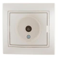 Изображение товара Розетка телевизионная проходная LEZARD Mira скрытой установки IP20 жемчужно-белый перламутр