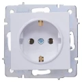 Изображение товара Розетка LEZARD Vesna 1-местная скрытая монтаж с заземлением IP20 белая