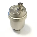 Изображение товара Воздухоотводчик автоматический LUXOR VS 604/А 1/2″ с нижним присоединением муфтовый, боковой выпуск, наружная резьба, никелированный