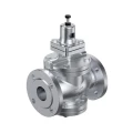 Изображение товара Клапан редукционный (после себя) MATICA VR200 VR234-DN100-1,6-0,05...0,9-220-3 Ду100 Ру16 стандартной производительности, диапазон настройки - 0.05-0.9МПа, корпус - сталь GS-C25, присоединение - фланцевое