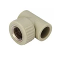 Изображение товара Тройник полипропиленовый MeerPlast Дн25х3/4″ Ру25 комбинированный внутреняя резьба