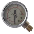 Изображение товара Манометр МЕГЕОН 98140М для электрического опрессовочного насоса, предельное давление - 4MПa, радиальное присоединение, резьба М14х1.5