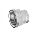Изображение товара Муфта переходная БАЗ МП никель 3/4″х1″ Ду20х25 Ру40, корпус - латунь, внутренняя резьба, никелированная