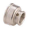 Изображение товара Муфта переходная MVI 1/2″x3/8″ Ду15x10 Ру40 латунная, никелированная, внутренняя резьба