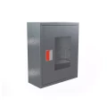 Изображение товара Шкаф пожарный НПК ШПК-310 НО из нержавеющей стали навесной открытый для рукавов и клапанов