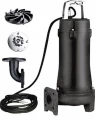 Изображение товара Насос фекальный LEO 32SWPm3.6-17-1.1/QG погружной, корпус - чугун, мощность - 1.1кВт, напор - 17м, производительность - 60л/мин, 220В