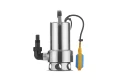 Изображение товара Насос дренажный Unipump INOXVORT 750SW погружной, корпус - нержавеющая сталь, мощность - 0.75кВт, напор - 8.5м, производительность - 300л/мин, 220В