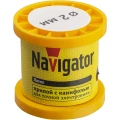 Изображение товара Припой NAVIGATOR ПОС-61 2 мм, катушка 100 г 93084