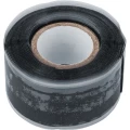 Изображение товара Изолента NAVIGATOR NIT-SFSR25-3-BL самослипающаяся, 25 мм, длина - 3 м, материал - силикон, цвет - черный