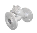 Изображение товара Фильтр сетчатый NewKey NK-FYS Ду15x1/2″ Ру16, фланцевый, Y-тип, уплотнение - PTFE, корпус - нержавеющая сталь 304