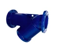 Изображение товара Фильтр сетчатый NewKey NK-FYSi Ду50x2″ Ру16, фланцевый, Y-тип, уплотнение - PTFE, корпус - чугун QT450