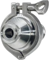 Изображение товара Клапан обратный NewKey CSCLP Ду20 Ру8 кламповый тарельчатый нержавеющая сталь