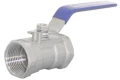 Изображение товара Кран шаровой NewKey NK-BMG/4 1/2″ Ду15 Ру64 стандартнопроходной, двухходовой, нержавеющая сталь AISI304, уплотнение - PTFE, внутренняя резьба, рукоятка