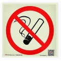 Изображение товара Знак НПО ПУЛЬС P01 «Запрещается курить» на самоклеящейся фотолюминесцентной пленке на пластиковой основе, 200х200мм