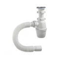 Изображение товара Сифон для кухонной мойки Орио А-40018 с гофрой и решеткой