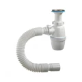 Изображение товара Сифон для кухонной мойки бутылочный Орио А-40028 с гофрой