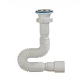 Изображение товара Сифон для умывальника Орио А-3013 1 1/2" гофрированный с длиной 470-1250 мм