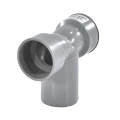 Изображение товара Отвод Ostendorf HTDSW Дн40х50 90° безнапорное, двойной, серый