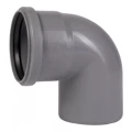 Изображение товара Отвод Ostendorf HTB Дн90 87° полипропиленовый для внутренней канализации
