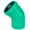 Изображение товара Отвод Ostendorf KG2000B Дн160 45° полипропиленовый для наружной канализации
