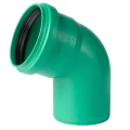 Изображение товара Отвод полипропиленовый Ostendorf KG2000B 160 мм 67 градусов для наружной канализации