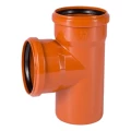 Изображение товара Тройник Ostendorf KGEA Дн125х110 87° НПВХ для наружной канализации