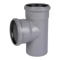 Изображение товара Тройник Ostendorf Dn125х110 87° для внутренней канализации из полипропилена