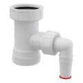 Изображение товара Патрубок для сифона Alca Plast Дн40х40 с отводом белый