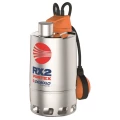 Изображение товара Насос дренажный Pedrollo RXm-VORTEX 2/20 погружной, корпус - нержавеющая сталь, мощность - 0.37кВт, напор - 7м, производительность - 180л/мин, 220В