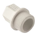 Изображение товара Заглушка PRO AQUA Дн25х3/4″ Ру25 полипропиленовая, наружная резьба, белая