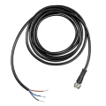 Изображение товара Кабель Prompower KJT-J12S4-LY для индуктивных датчиков, разъём - M12 прямой 4-pin, длина - 2м