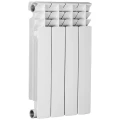 Изображение товара Биметаллический радиатор Radena CS500 5 секций боковое подключение белый